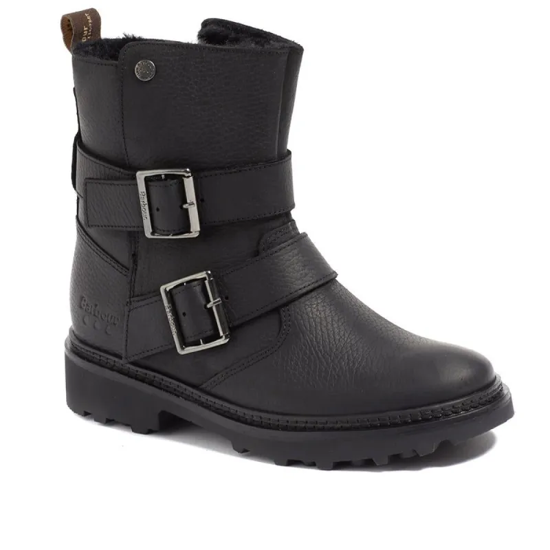 Spear Leather Biker Boots - BARBR36515 / 322 448 sold by Shoe-Shop