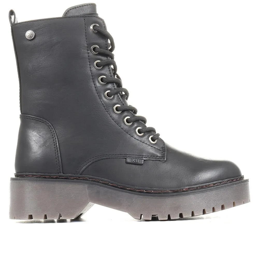 Chunky Biker Boots - XTI34527 / 321 916 sold by Shoe-Shop product image thumbnail 3