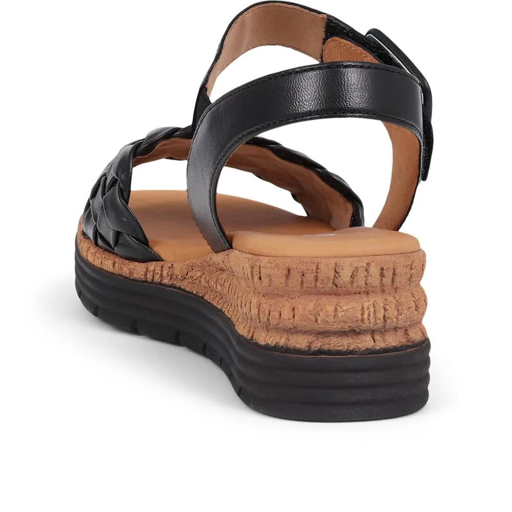 Leather Wedge Heeled Sandals - GAB39503 / 325 081 sold by Shoe-Shop product image thumbnail 5