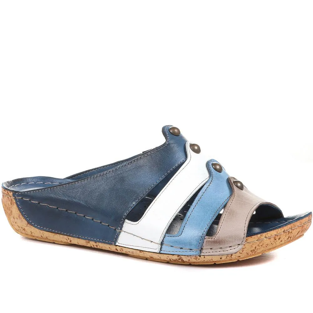 Lightweight Wedge Mule Sandals - KARY35003 / 322 232 sold by Shoe-Shop