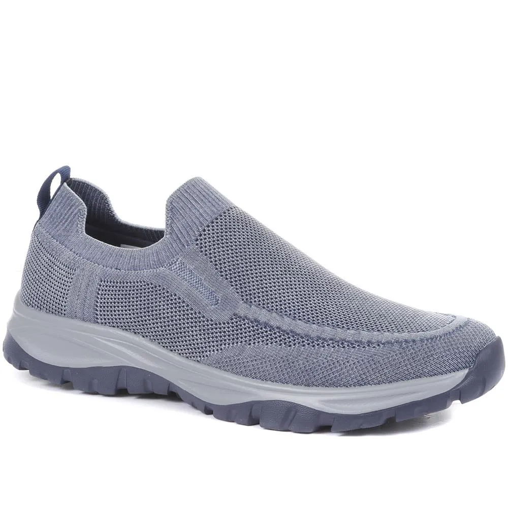 Lightweight Slip On Trainers - BRK35007 / 321 333 sold by Shoe-Shop
