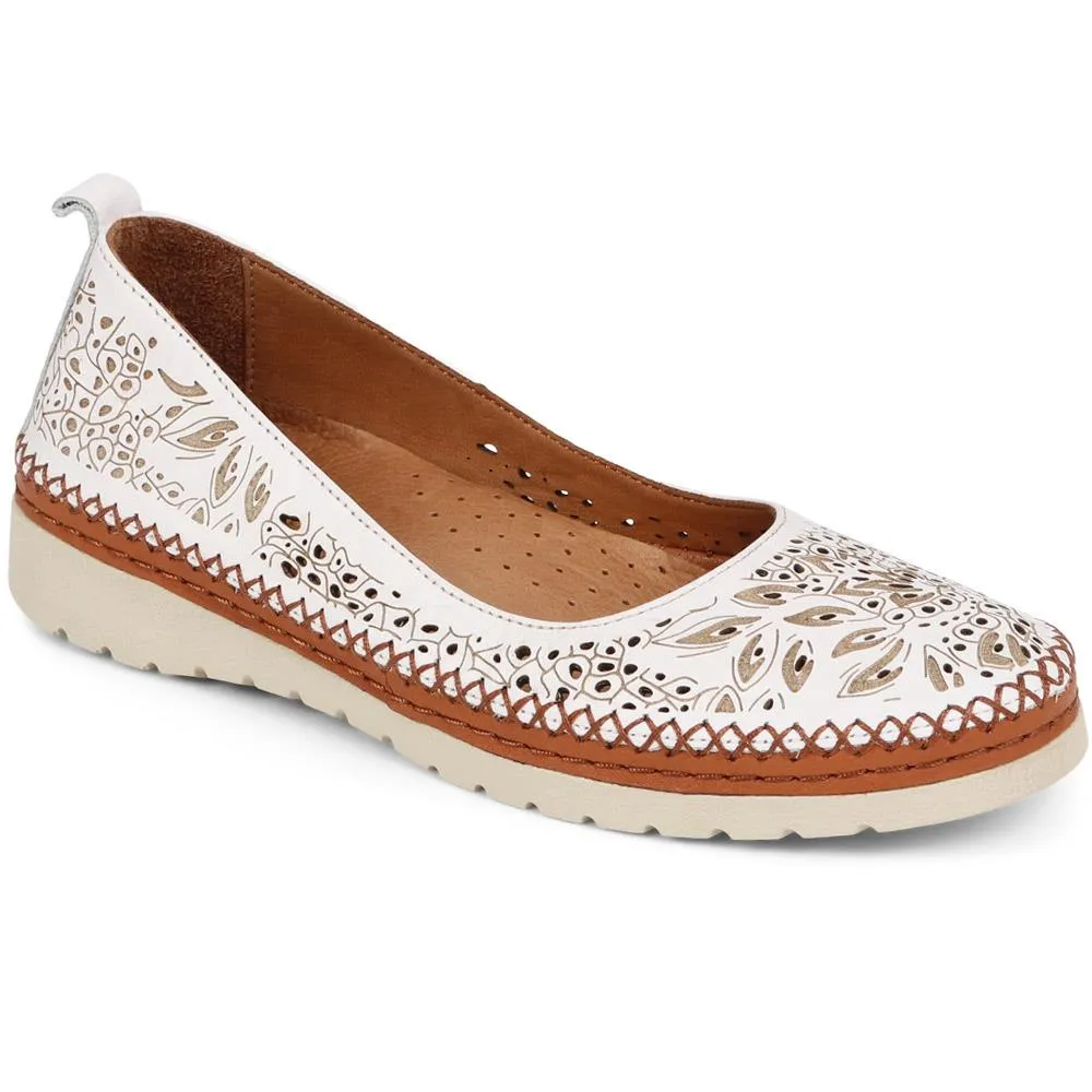 Slip-On Leather Pumps - BELMET39011 / 325 483 sold by Shoe-Shop