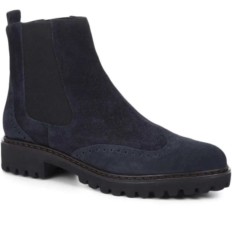 Turin Brogue Chelsea Boots - TURIN / 318 952 sold by Shoe-Shop