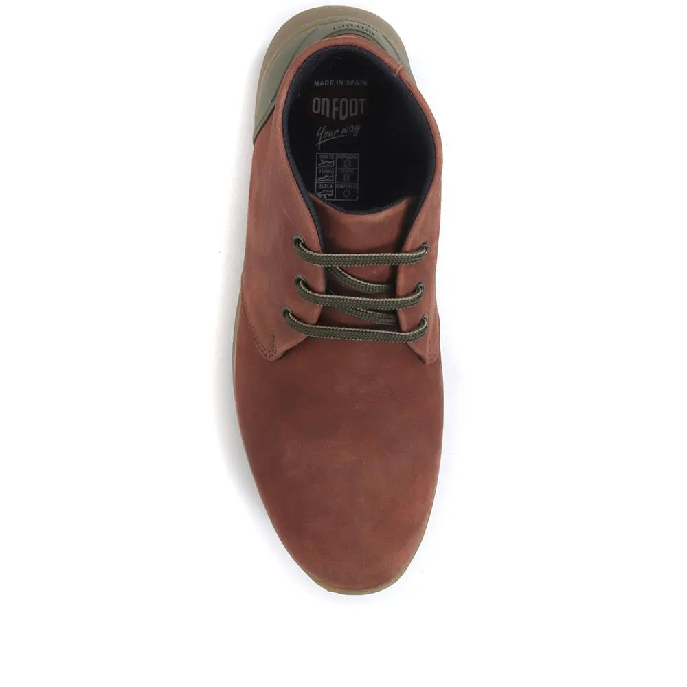 Nubuck Wide Fit Leather Chukka Boots - SKAP30501 / 316 528 sold by Shoe-Shop product image thumbnail 5