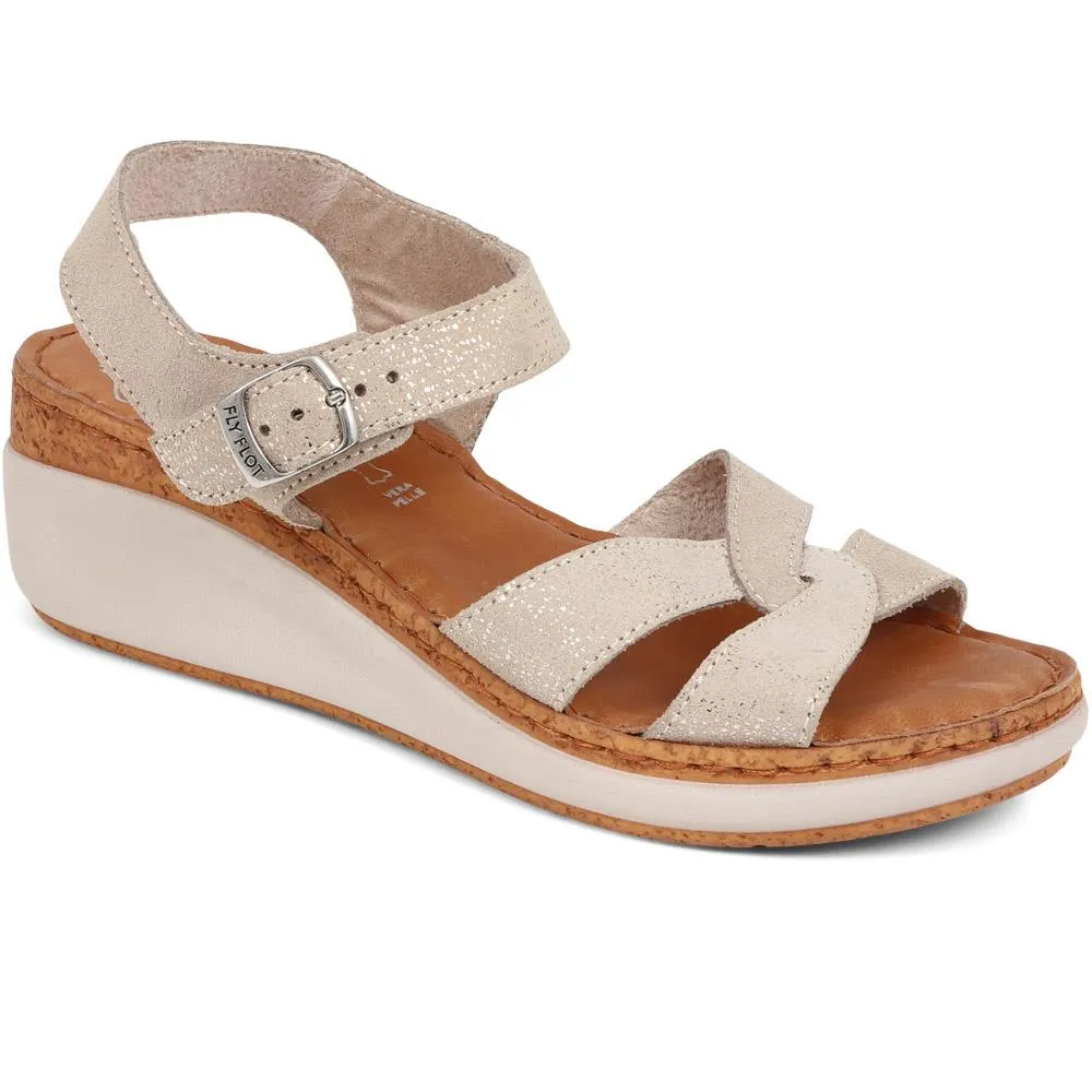 Adjustable Wedge Heel Sandals - FLY39009 / 324 757 sold by Shoe-Shop