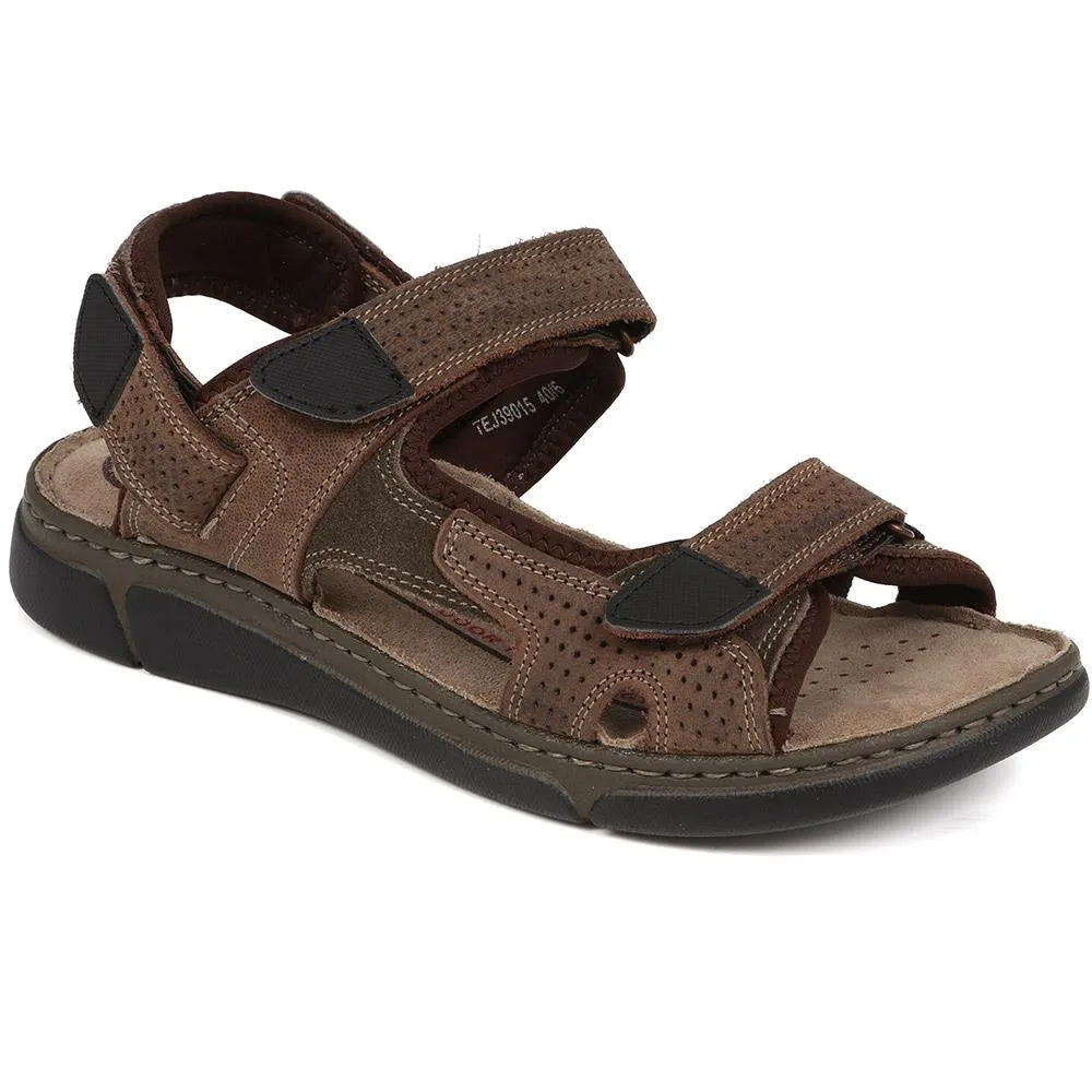 Touch-Fasten Leather Sandals - TEJ39015 / 325 206 sold by Shoe-Shop