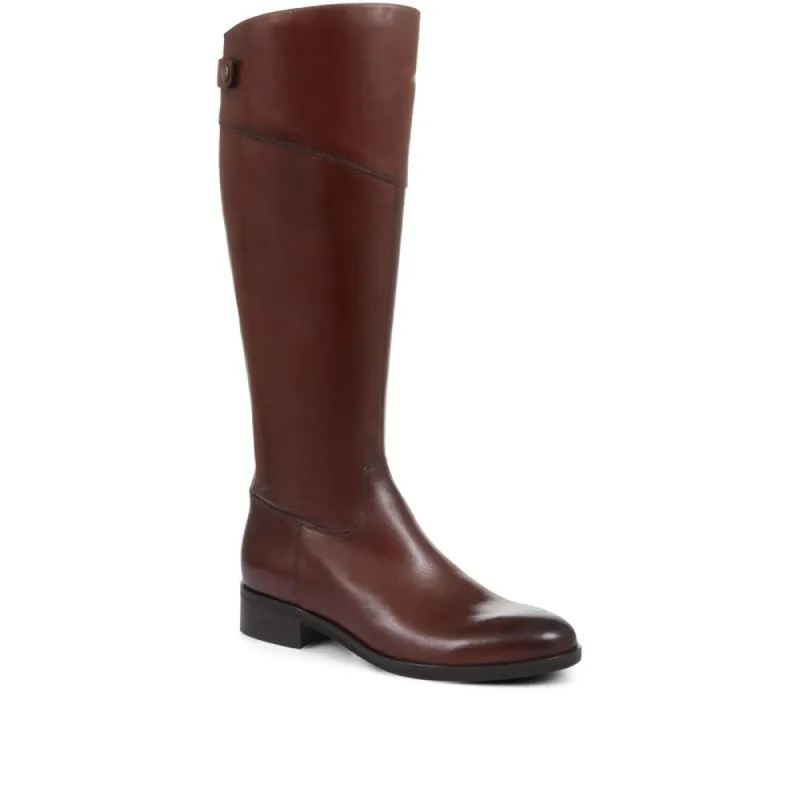 Catanzaro Extra Slim Leather Rider Boots - CATANZAROXS / 321 237 sold by Shoe-Shop