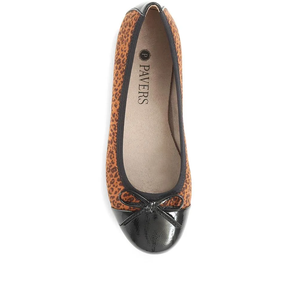 Leopard Print Ballerina Flats - JANSP35017 / 321 372 sold by Shoe-Shop product image thumbnail 5