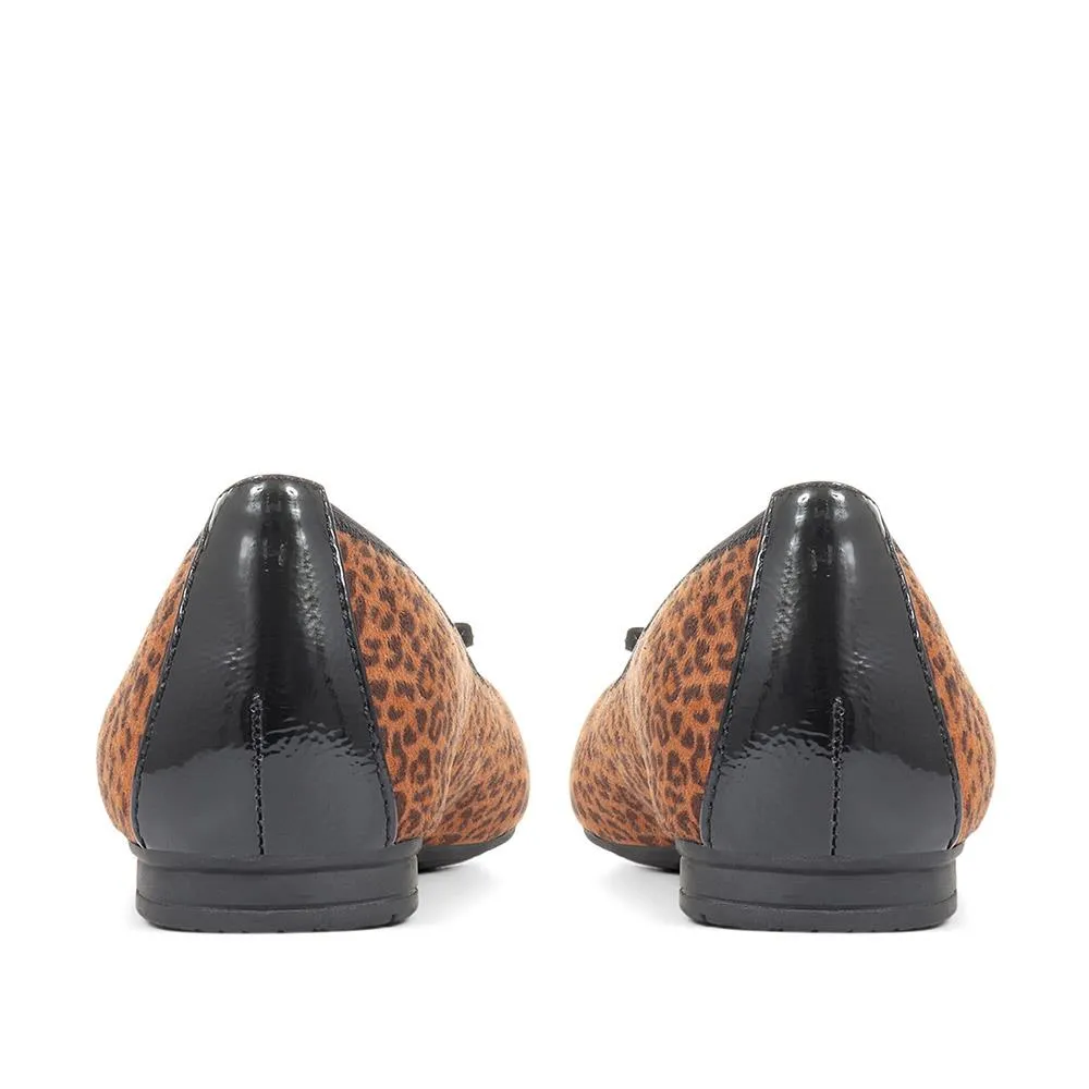 Leopard Print Ballerina Flats - JANSP35017 / 321 372 sold by Shoe-Shop product image thumbnail 4