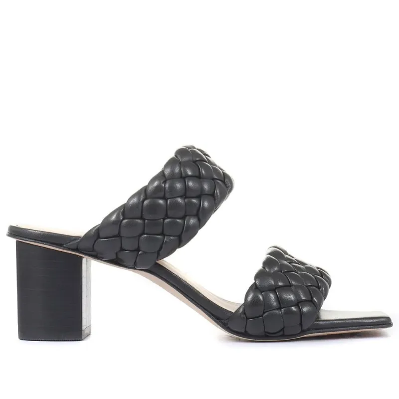 Monte Carlo Block Heeled Mules - MONTECARLO / 319 934 sold by Shoe-Shop