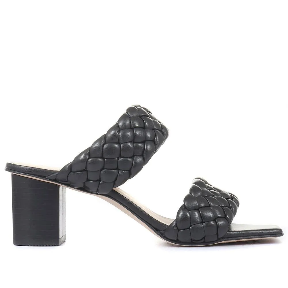 Monte Carlo Block Heeled Mules - MONTECARLO / 319 934 sold by Shoe-Shop