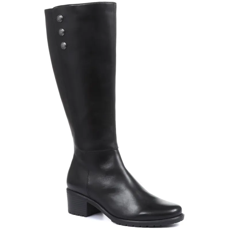 Grantley Leather Knee High Boots - SINO32514 / 319 176 sold by Shoe-Shop