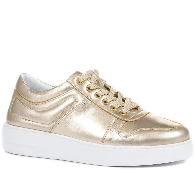 Alani Leather Platform Trainers - ALANI / 322 304 sold by Shoe-Shop