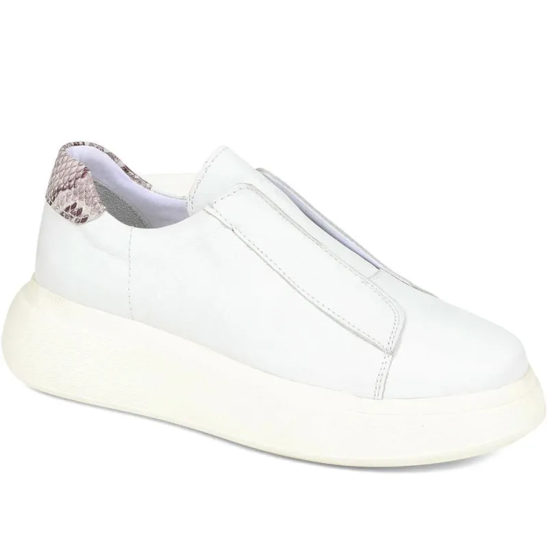 Leather Platform Trainers - BELMETA37009 / 323 884 sold by Shoe-Shop