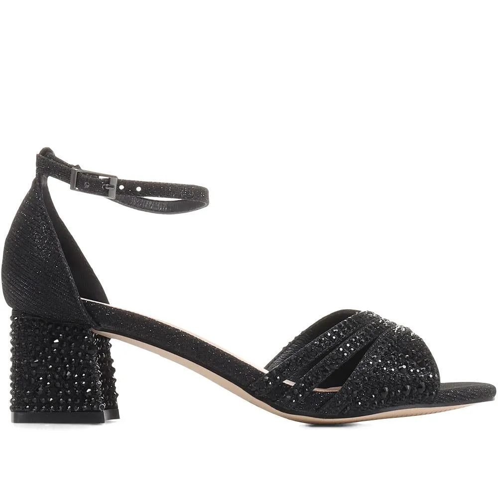 Embellished Block Heels - MENBU36502 / 322 719 sold by Shoe-Shop product image thumbnail 3