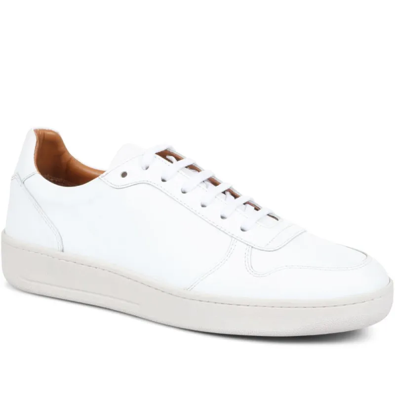 Stone Leather Trainers - STONE / 320 950 sold by Shoe-Shop