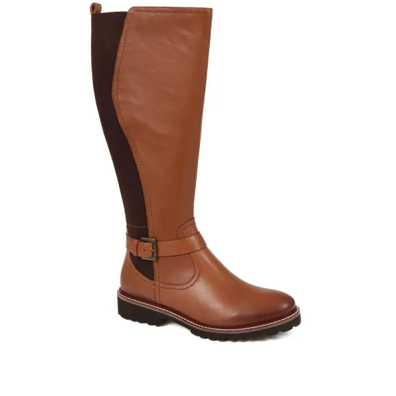 Leather Knee High Boots - MAGNU38015 / 324 705 sold by Shoe-Shop