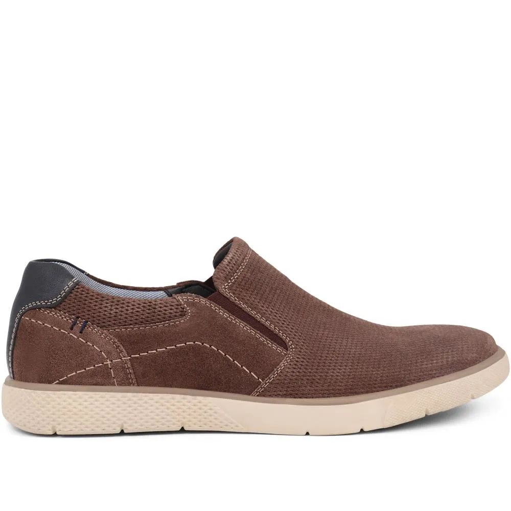 Slip-On Suede Trainers - PARK39003 / 324 897 sold by Shoe-Shop product image thumbnail 4