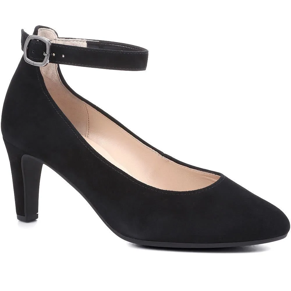 Buckle Heeled Court Shoes - GAB36502 / 322 694 sold by Shoe-Shop
