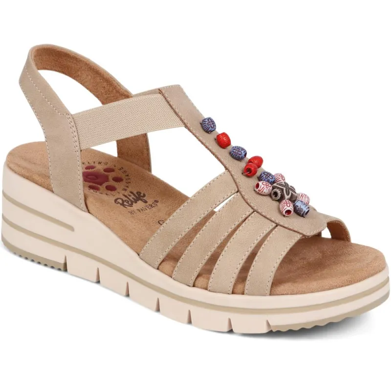 Slip-On Wedge Sandals - CENTR39001 / 324 975 sold by Shoe-Shop
