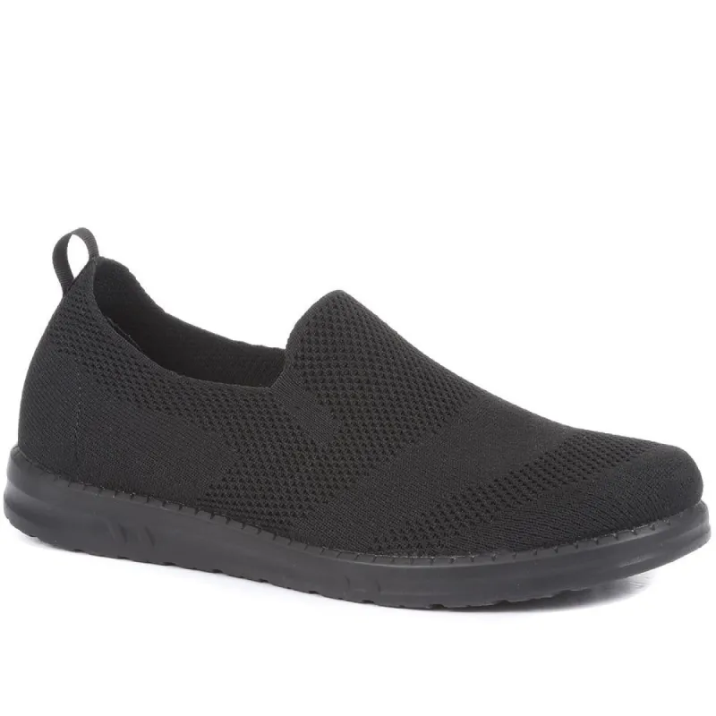Comfort Slip-On Trainers - FLY35065 / 321 229 sold by Shoe-Shop