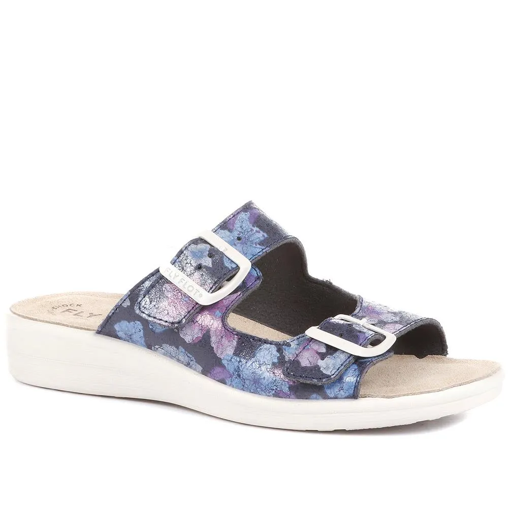 Dual Strap Slip-On Mule Sandals - FLY35035 / 321 248 sold by Shoe-Shop product image thumbnail 2