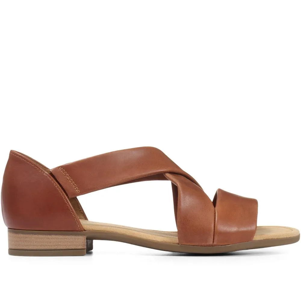 Wide Fit Flat Leather Sandals - GAB29541 / 314 631 sold by Shoe-Shop product image thumbnail 4