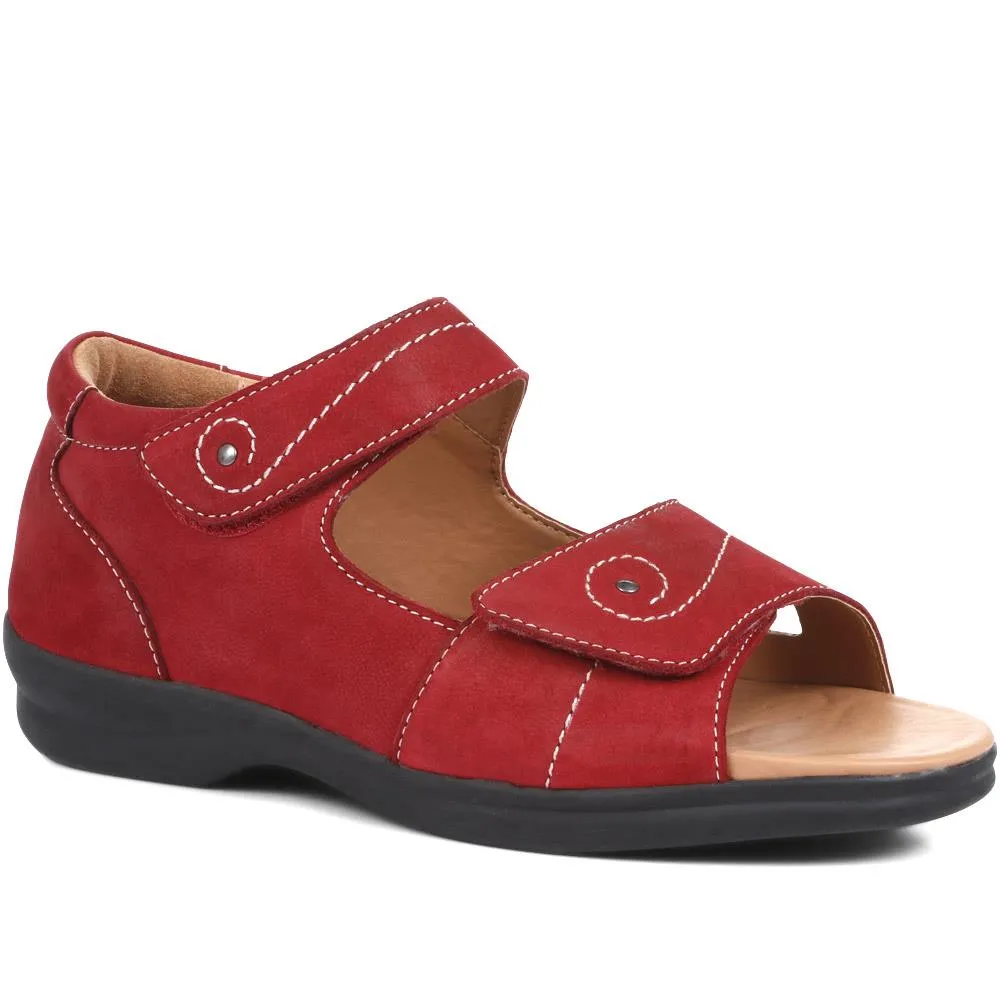 Extra Wide Fit Open Toe Shoes - AILEEN / 321 770 sold by Shoe-Shop