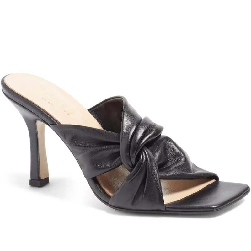 Leather Mule Heels - BLAKELY / 324 026 sold by Shoe-Shop