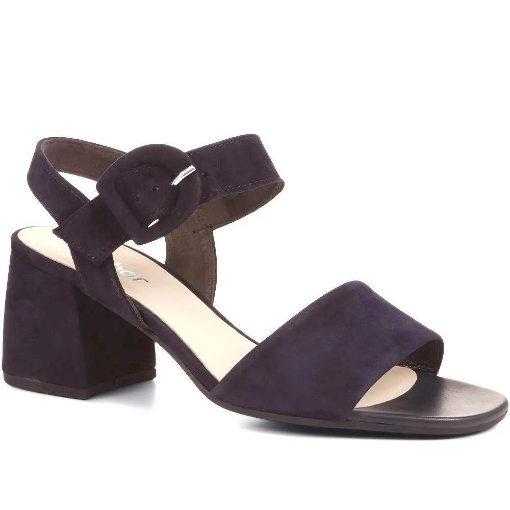 Suede Mid-High Block Heels - GAB35531 / 322 035 sold by Shoe-Shop product image thumbnail 2
