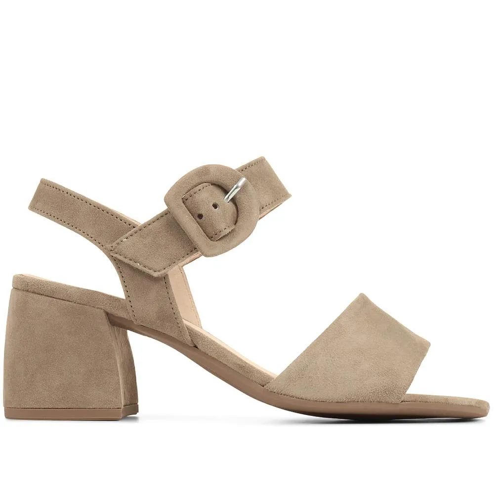 Suede Mid-High Block Heels - GAB35531 / 322 035 sold by Shoe-Shop product image thumbnail 3