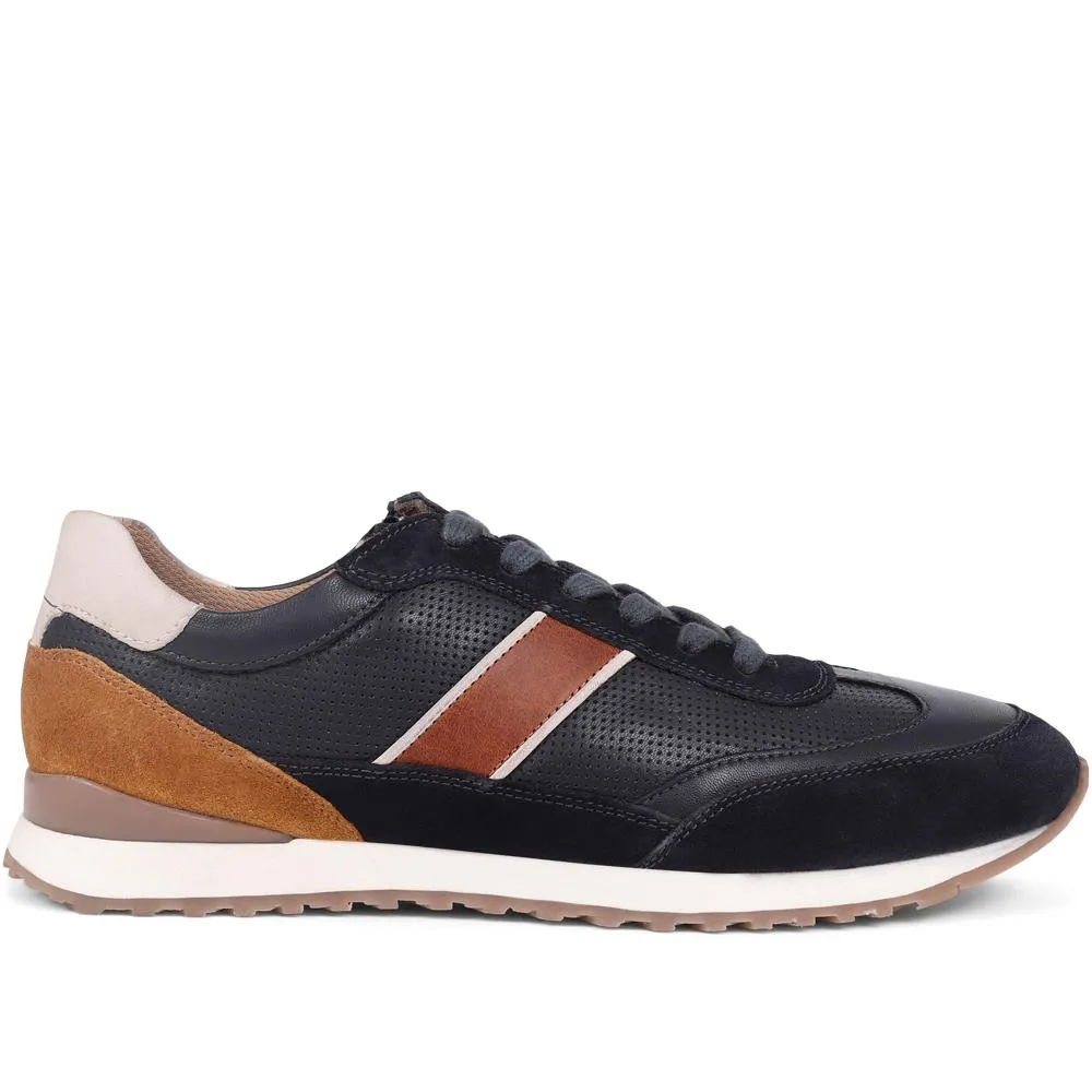 Leather Lace-Up Trainers - RNB39019 / 324 921 sold by Shoe-Shop product image thumbnail 3