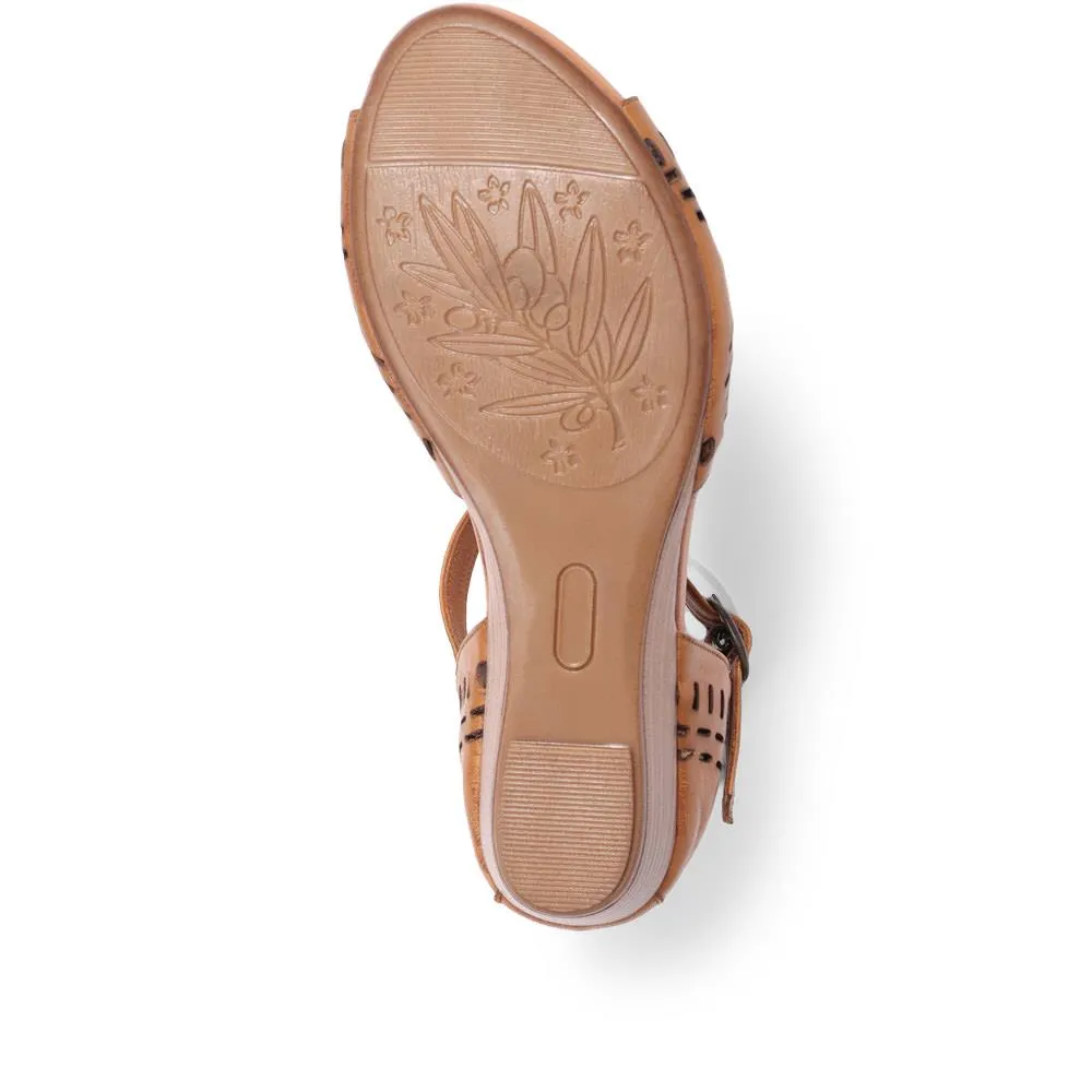 Leather T-Bar Sandal - ZYN29009 / 315 003 sold by Shoe-Shop product image thumbnail 5