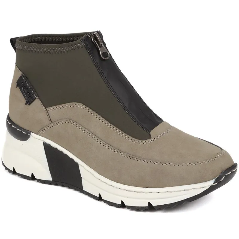 Wedge Heel Ankle Boots - RKR36513 / 322 428 made by Rieker