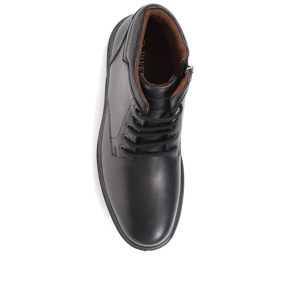 Wide Fit Leather Ankle Boots - TUU36003 / 322 286 sold by Shoe-Shop product image thumbnail 5