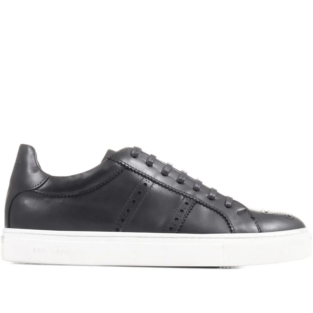 Sandhurst Leather Trainers - SANDHURST / 322 932 sold by Shoe-Shop product image thumbnail 4