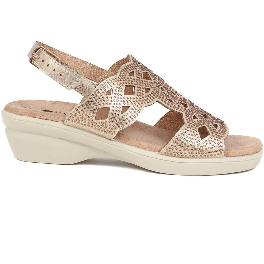 Adjustable Heeled Sandals - POLY39005 / 325 478 sold by Shoe-Shop product image thumbnail 4