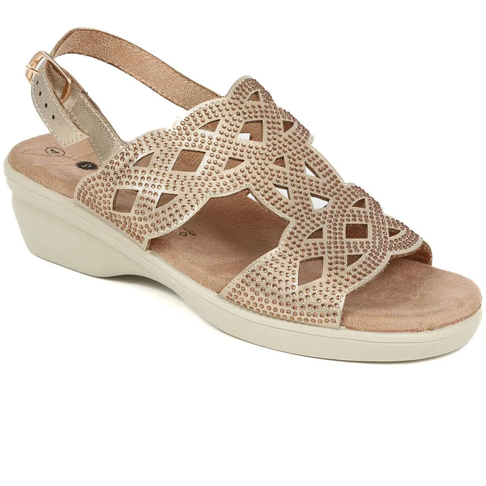 Adjustable Heeled Sandals - POLY39005 / 325 478 sold by Shoe-Shop product image thumbnail 3