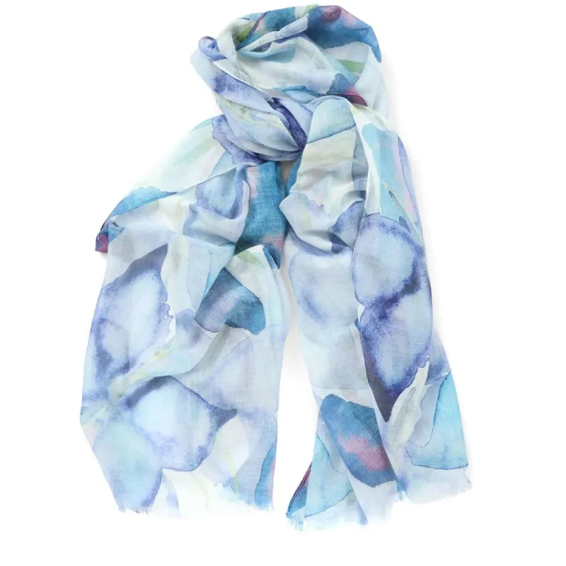 Lightweight Abstract Print Scarf - JEW35023 / 322 248 made by Shoe-Shop