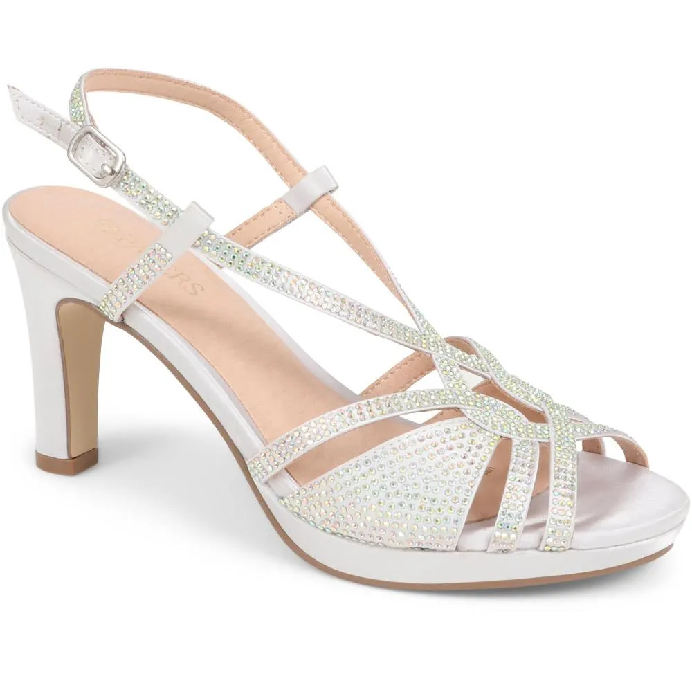 Embellished Heeled Sandals - UBEAU37007 / 323 815 sold by Shoe-Shop