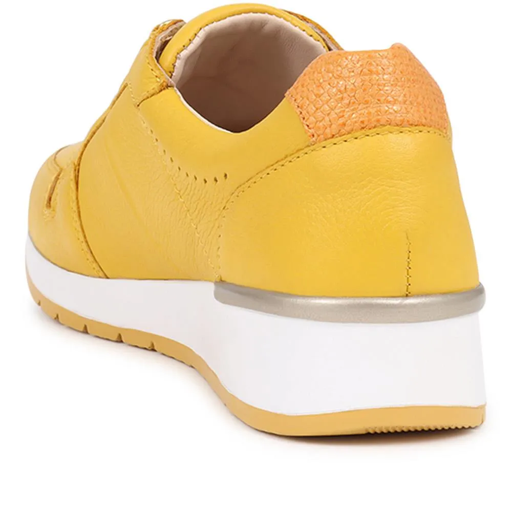 Leather Lace-Up Trainers - VAN37509 / 323 786 sold by Shoe-Shop product image thumbnail 4