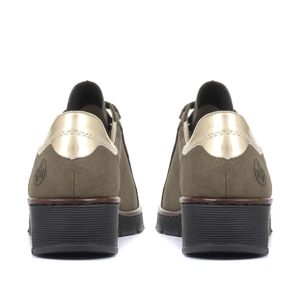 Leather Lace-Up Trainers - RKR34504 / 320 279 sold by Shoe-Shop product image thumbnail 3