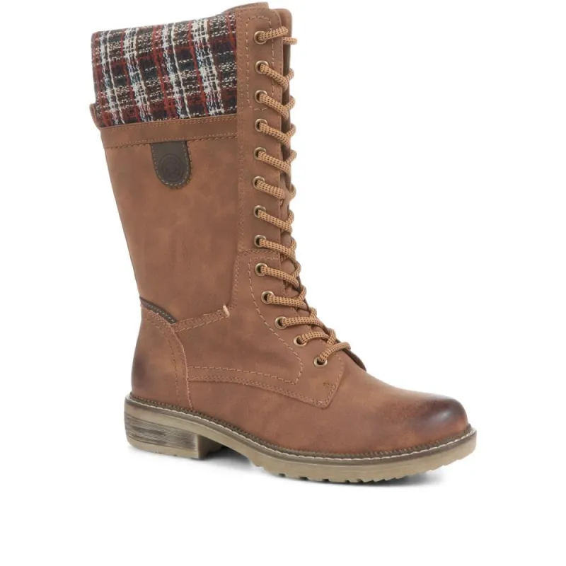 Military Calf Boots - CENTR36091 / 322 659 sold by Shoe-Shop