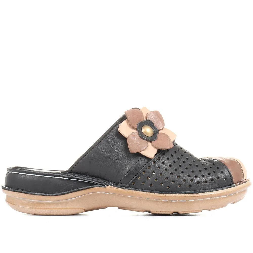 Leather Mule Slip-On Clogs - CAY35015 / 322 037 sold by Shoe-Shop product image thumbnail 3