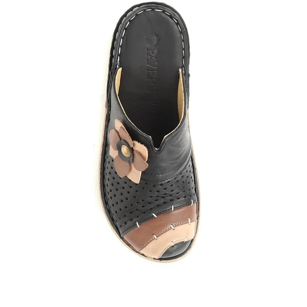 Leather Mule Slip-On Clogs - CAY35015 / 322 037 sold by Shoe-Shop product image thumbnail 5