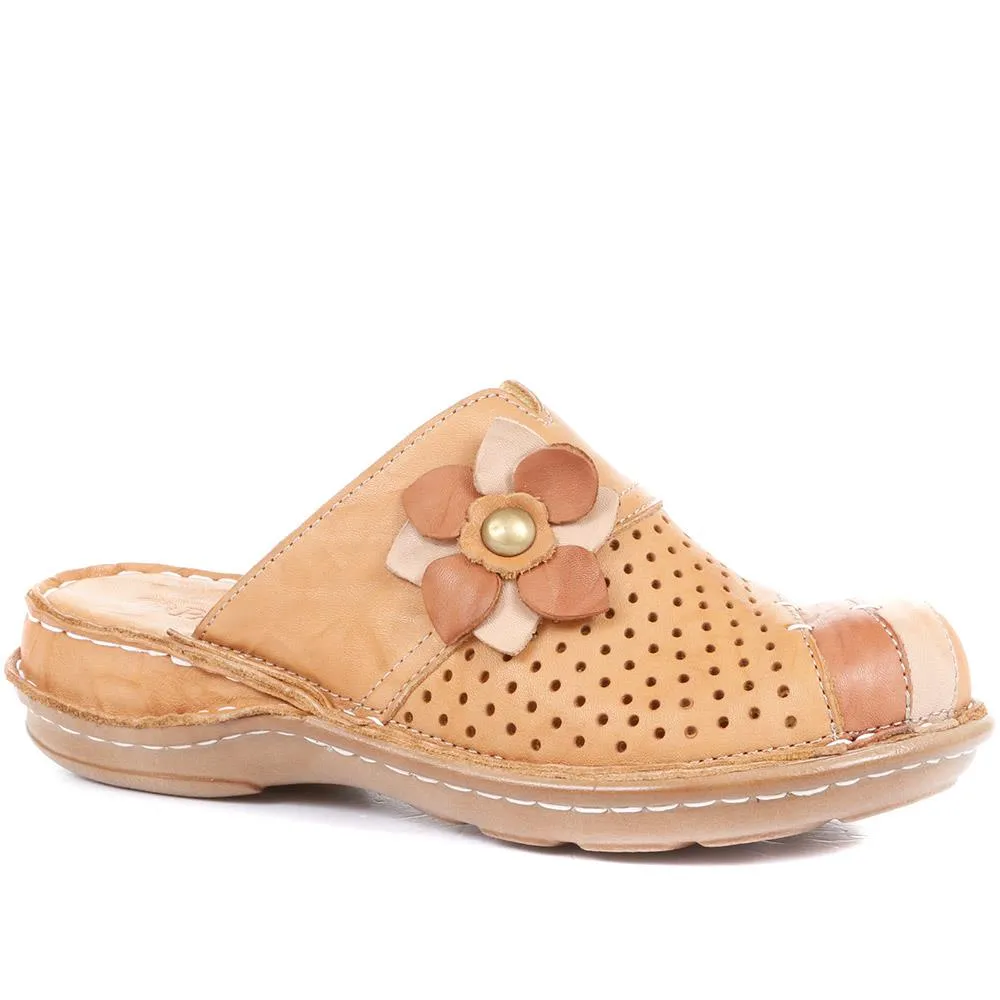 Leather Mule Slip-On Clogs - CAY35015 / 322 037 sold by Shoe-Shop product image thumbnail 2