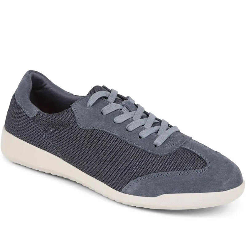 Memory Foam Leather Trainers  - BRK39009 / 325 009 sold by Shoe-Shop