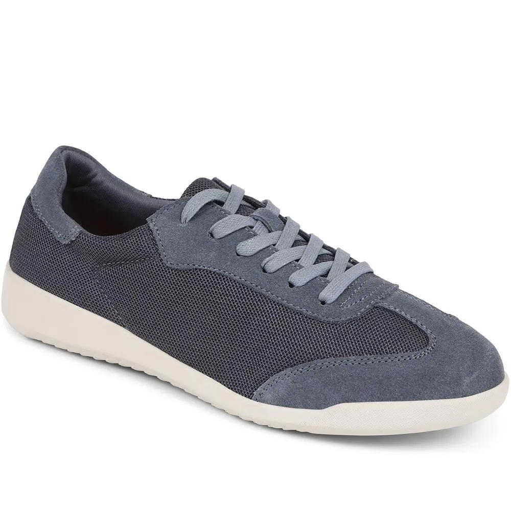 Memory Foam Leather Trainers - BRK39009 / 325 009 sold by Shoe-Shop