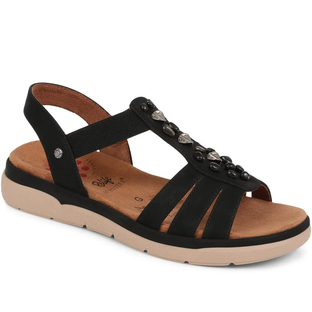 Slip-On Platform Sandals - CENTR39005 / 324 978 sold by Shoe-Shop