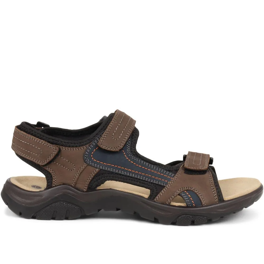 Adjustable Leather Walking Sandals - DDIN37013 / 323 361 sold by Shoe-Shop product image thumbnail 3
